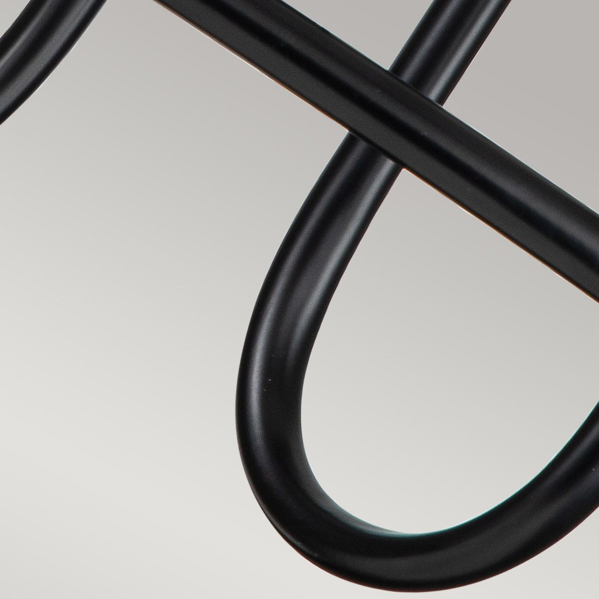Downton 2lt Wall light - Black