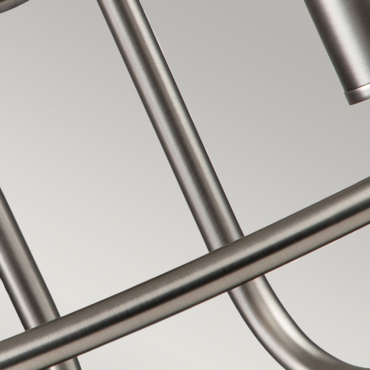 Downton 2lt Wall light - Nickel