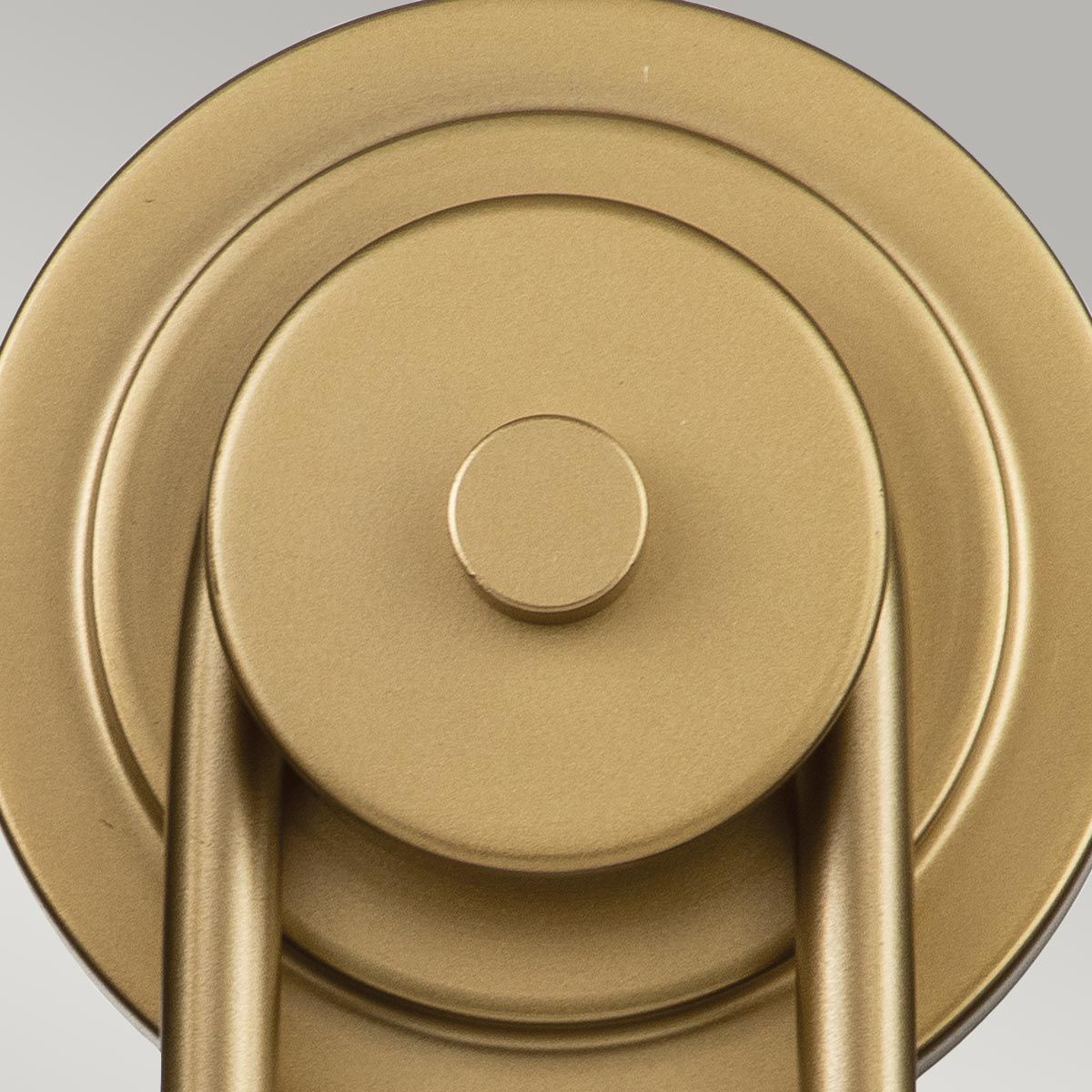 Downton 2lt Wall light - Brass