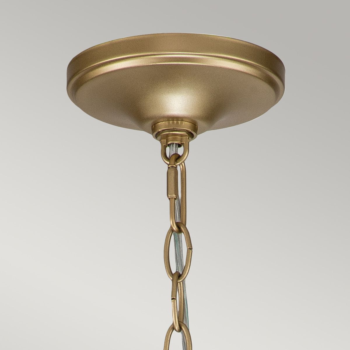 Downton  6 Light Chandelier - Brass