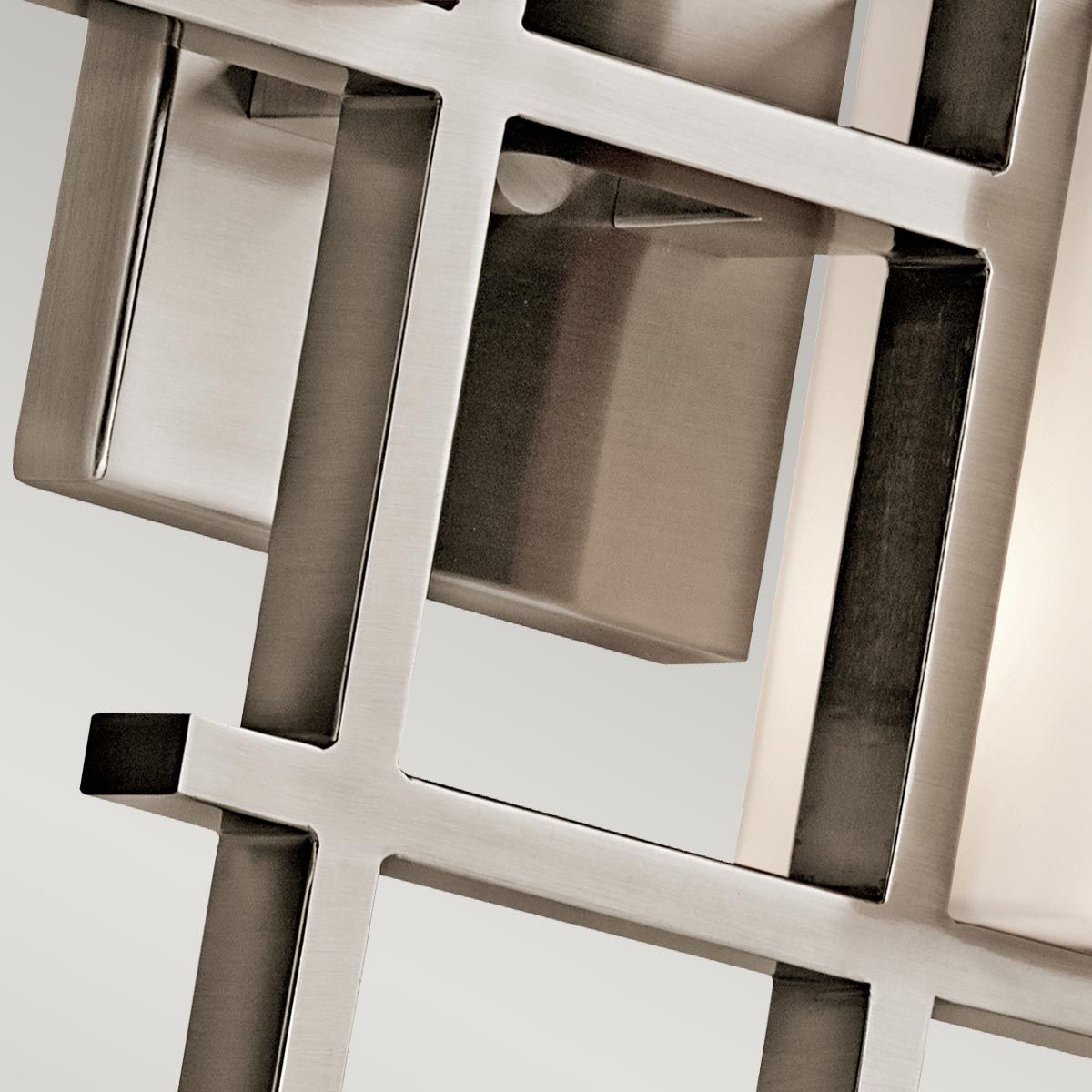 City Lights Double Wall Light - Pewter