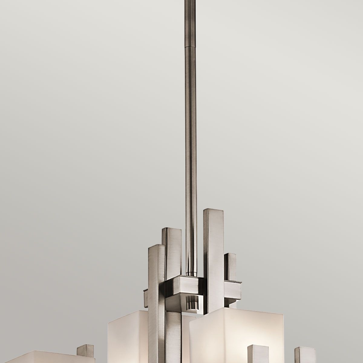 City Lights 7 Light Chandelier - Pewter