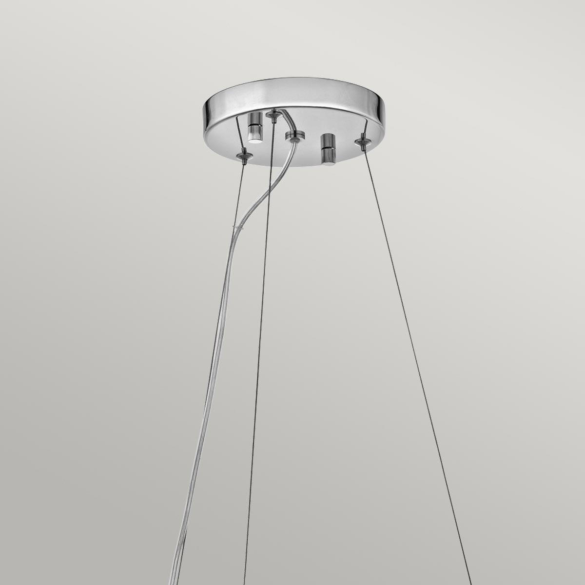 Crystal Skye 6 Light Pendant Light - Chrome