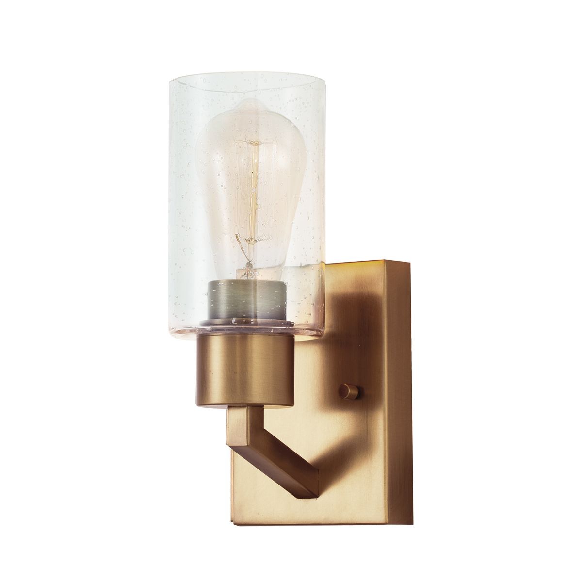 Langham Single Wall Light - Brass