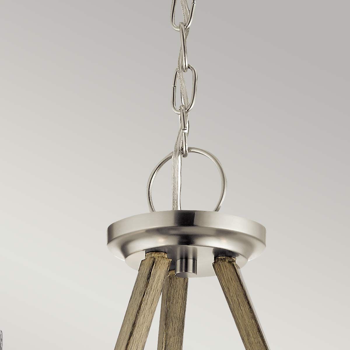 Langham Triple Chandelier - Grey