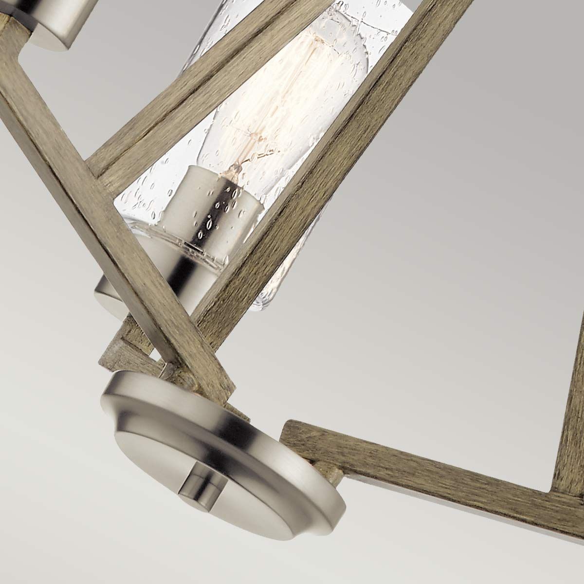 Langham Triple Chandelier - Grey
