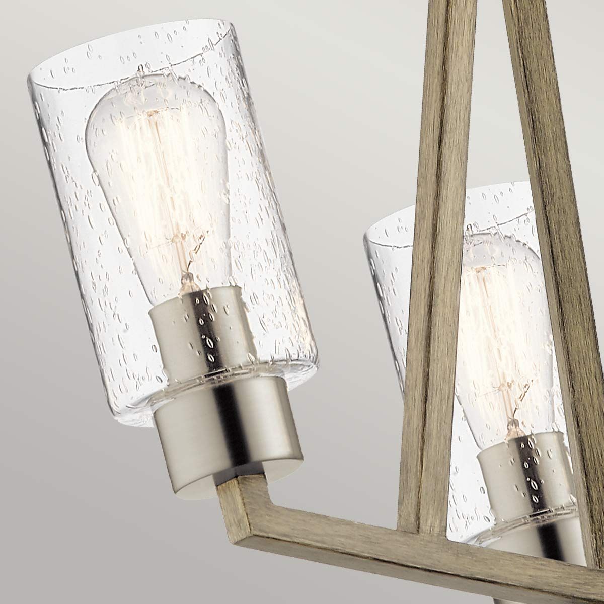 Langham Triple Chandelier - Grey