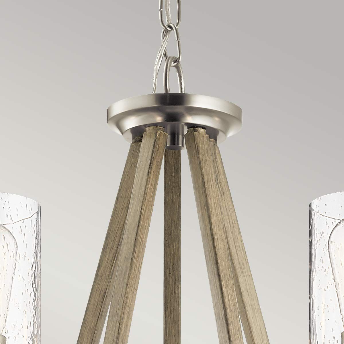 Langham 5 Light Chandelier - Grey