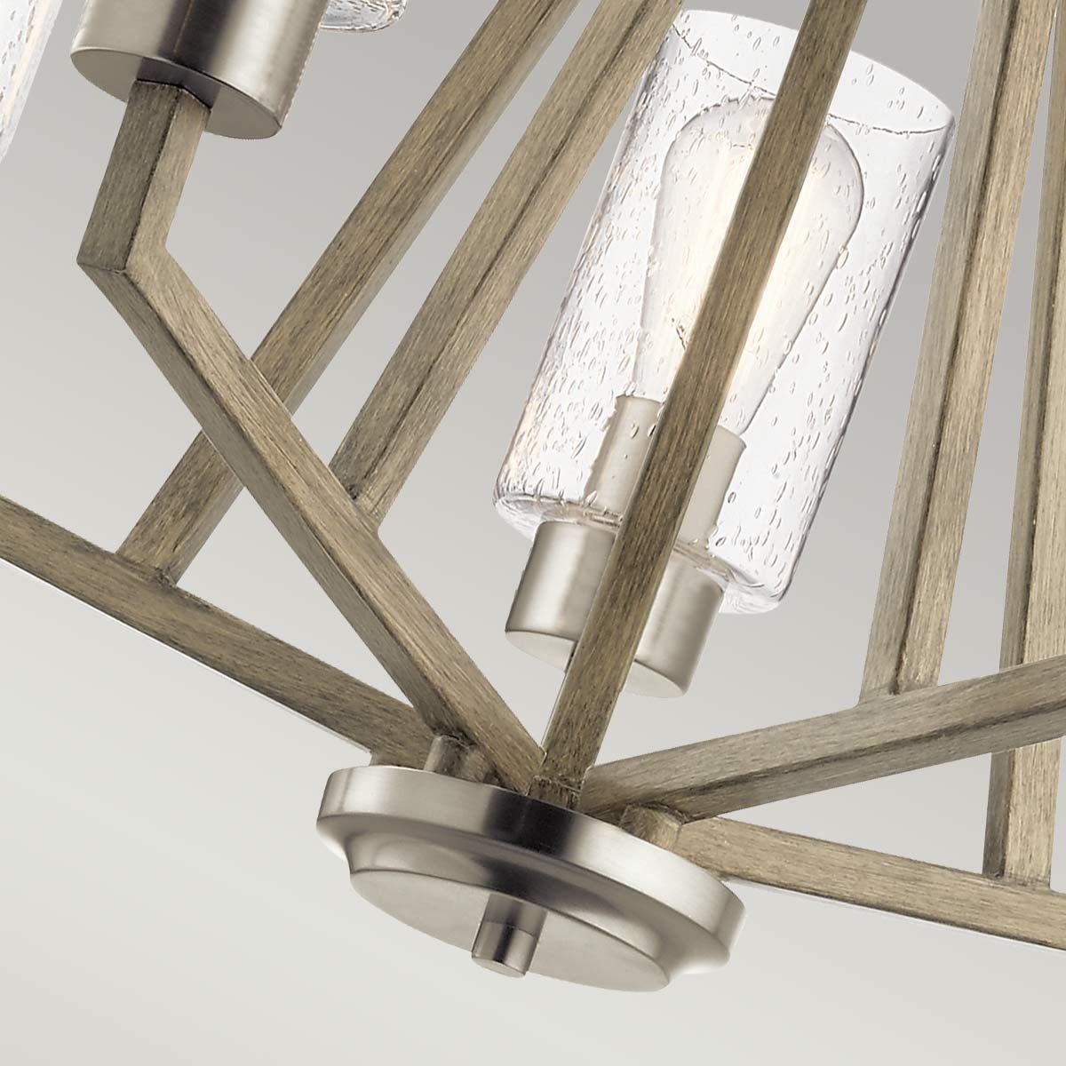 Langham 5 Light Chandelier - Grey