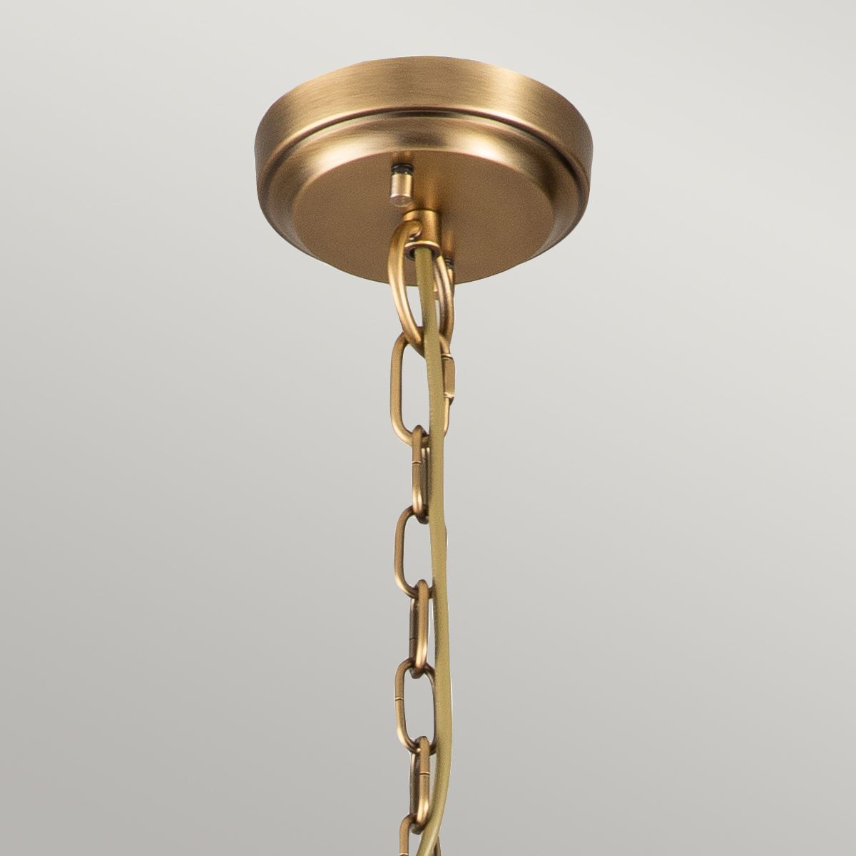 Langham 5 Light Chandelier - Brass