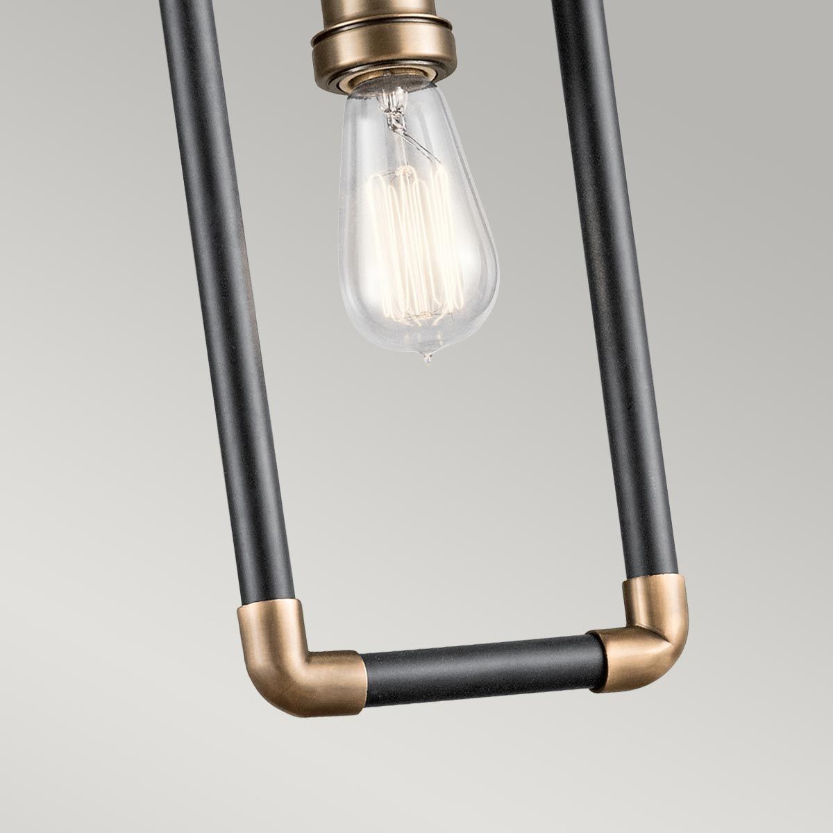 Cooper Piped Single Mini Pendant Light