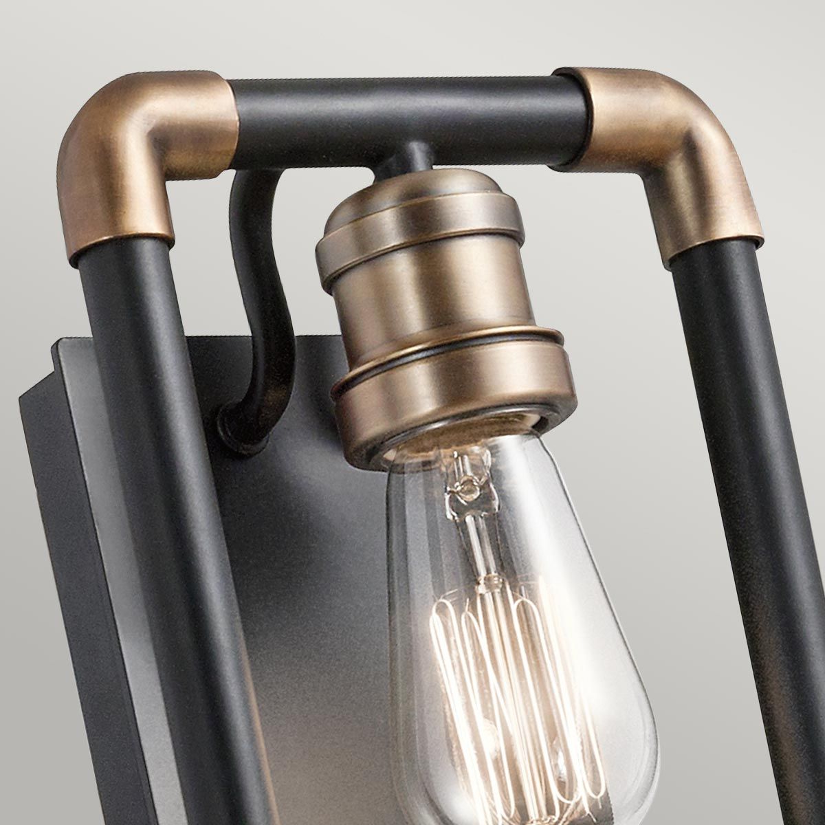 Cooper Piped Single Wall Light