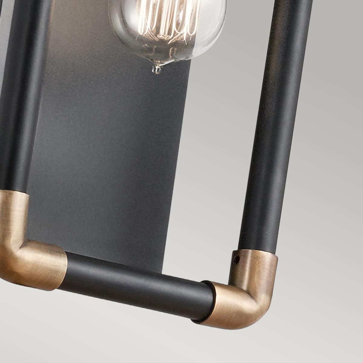 Cooper Piped Single Wall Light