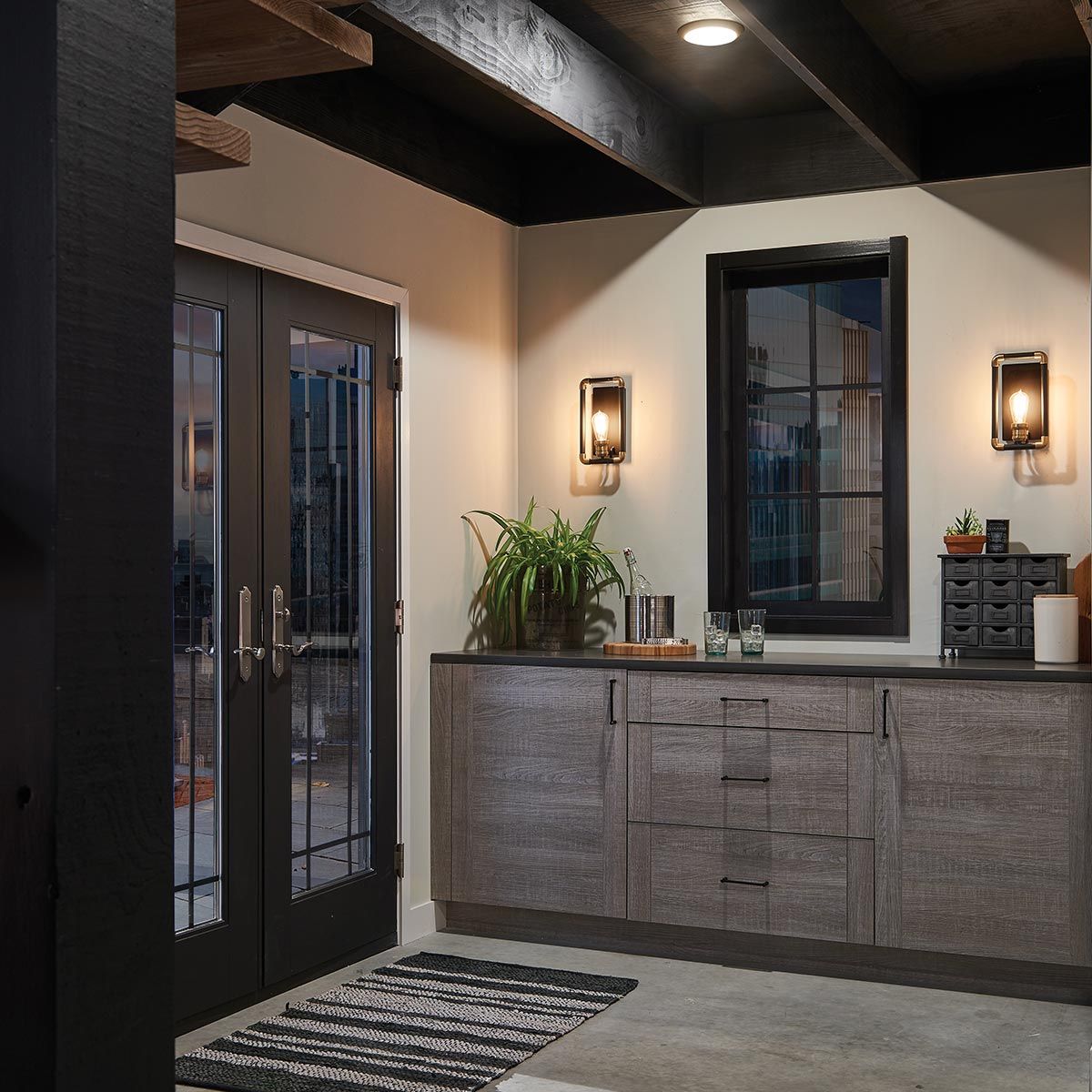 Cooper Piped Single Wall Light