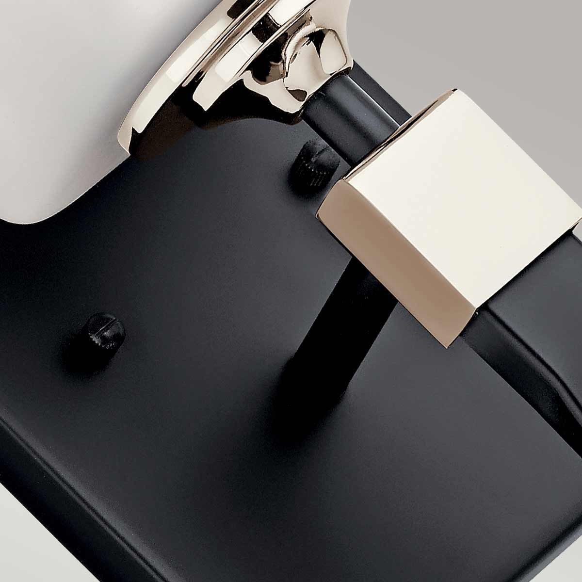 Dani Single Wall Light - Black