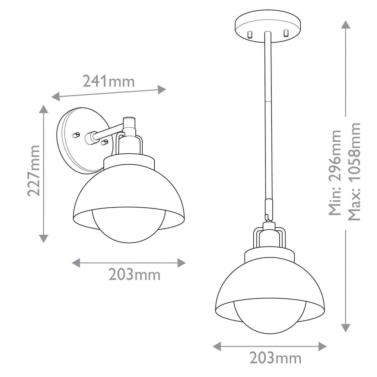 Niva Single Trio Mount - Bronze