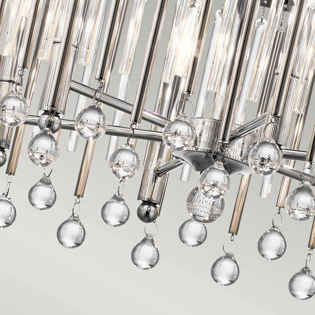 Henley 6 Light Chandelier/Pendant Light - Chrome