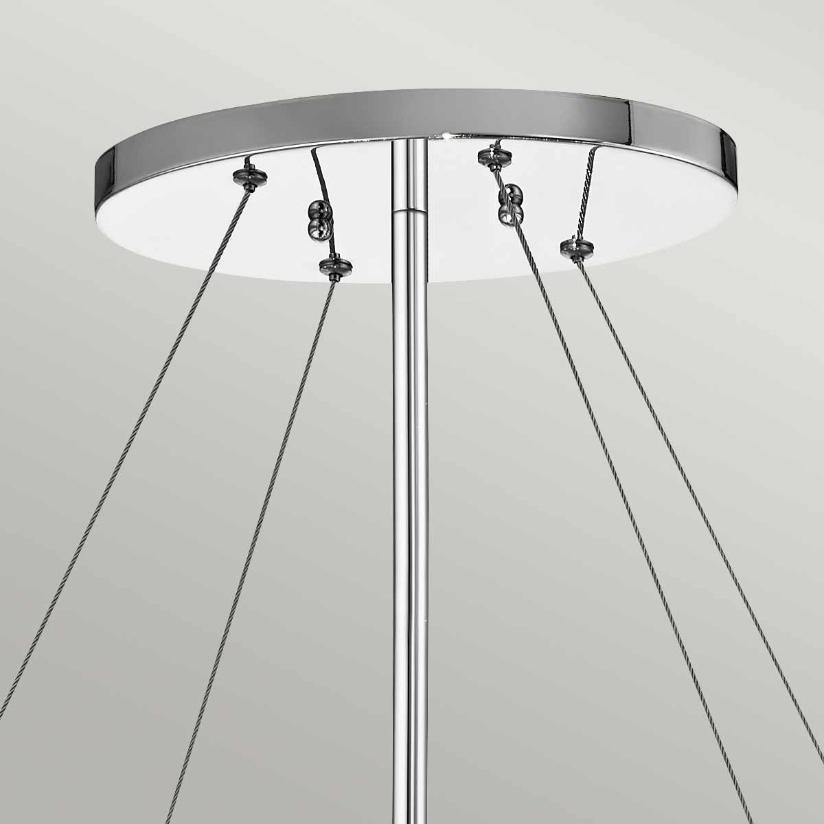 Henley 6 Light Oval Chandelier/Pendant Light - Chrome