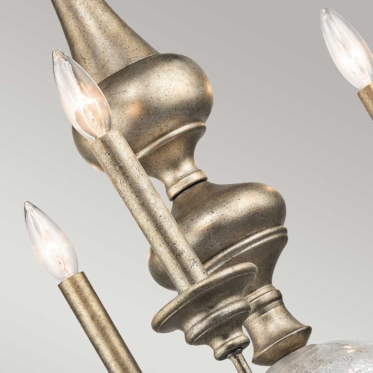 Hoxton lie 5 Light Chandelier - Gold