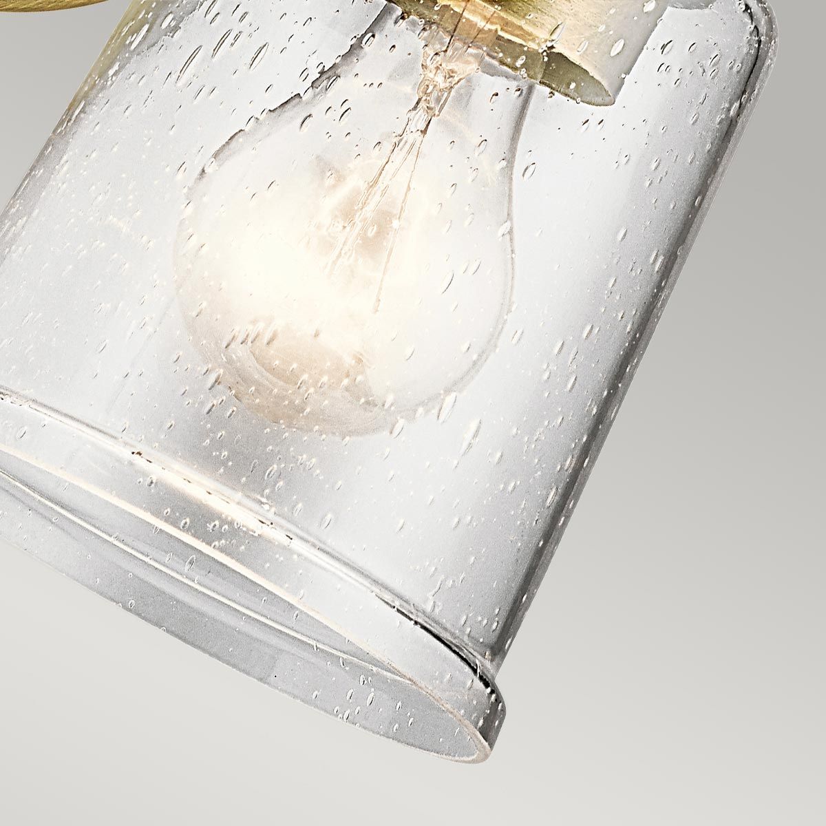 Dalston Single Wall Light - Brass