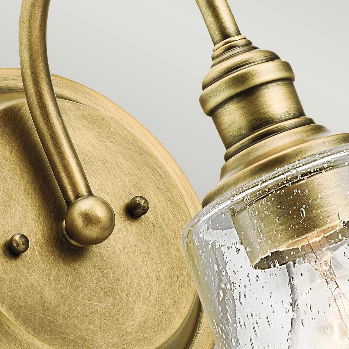 Dalston Single Wall Light - Brass
