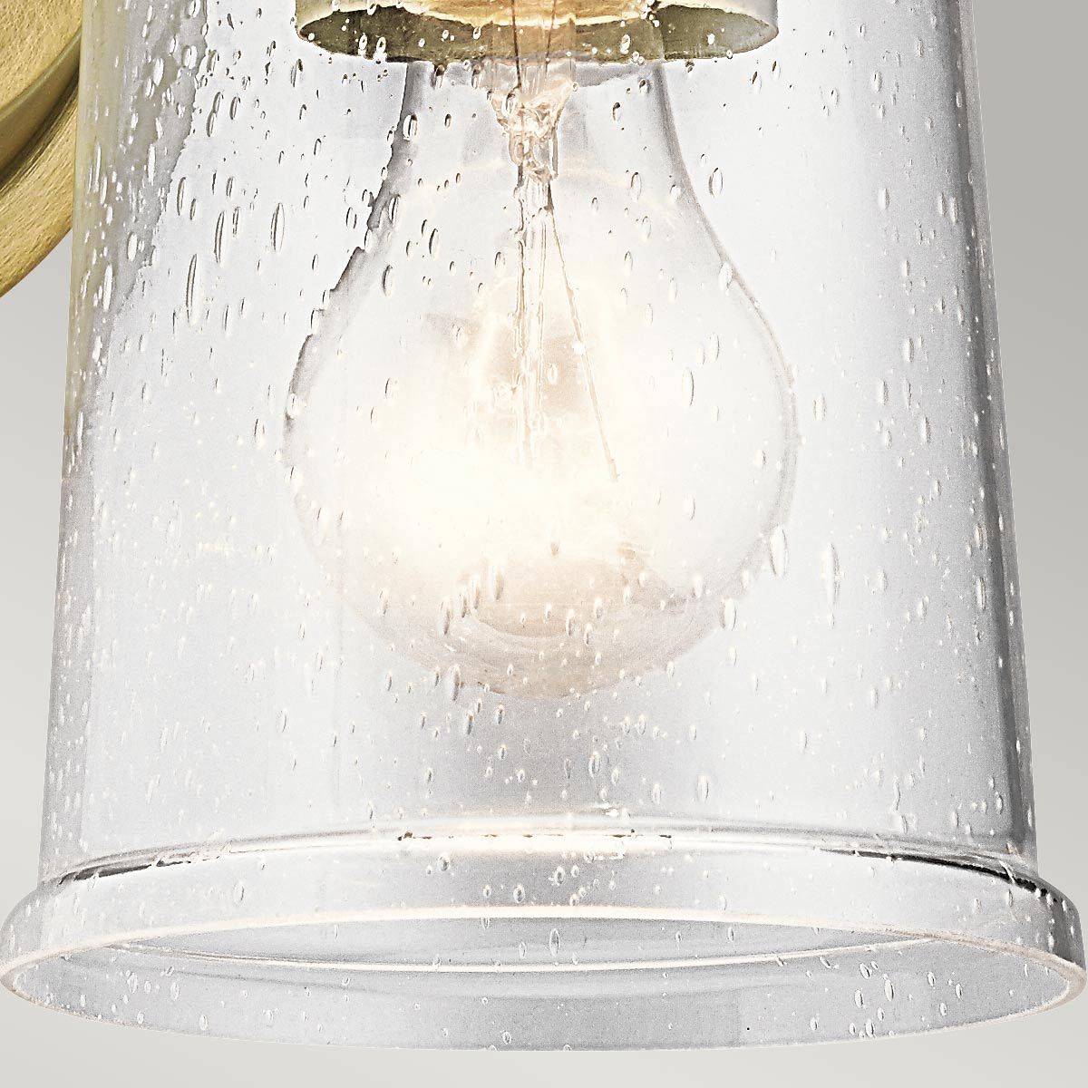 Dalston Single Wall Light - Brass