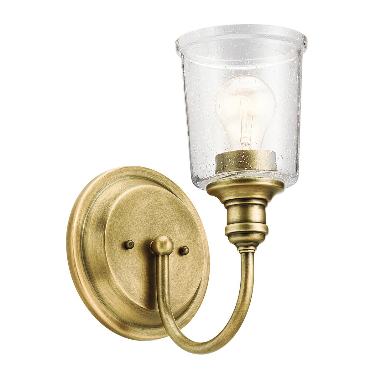 Dalston Single Wall Light - Brass