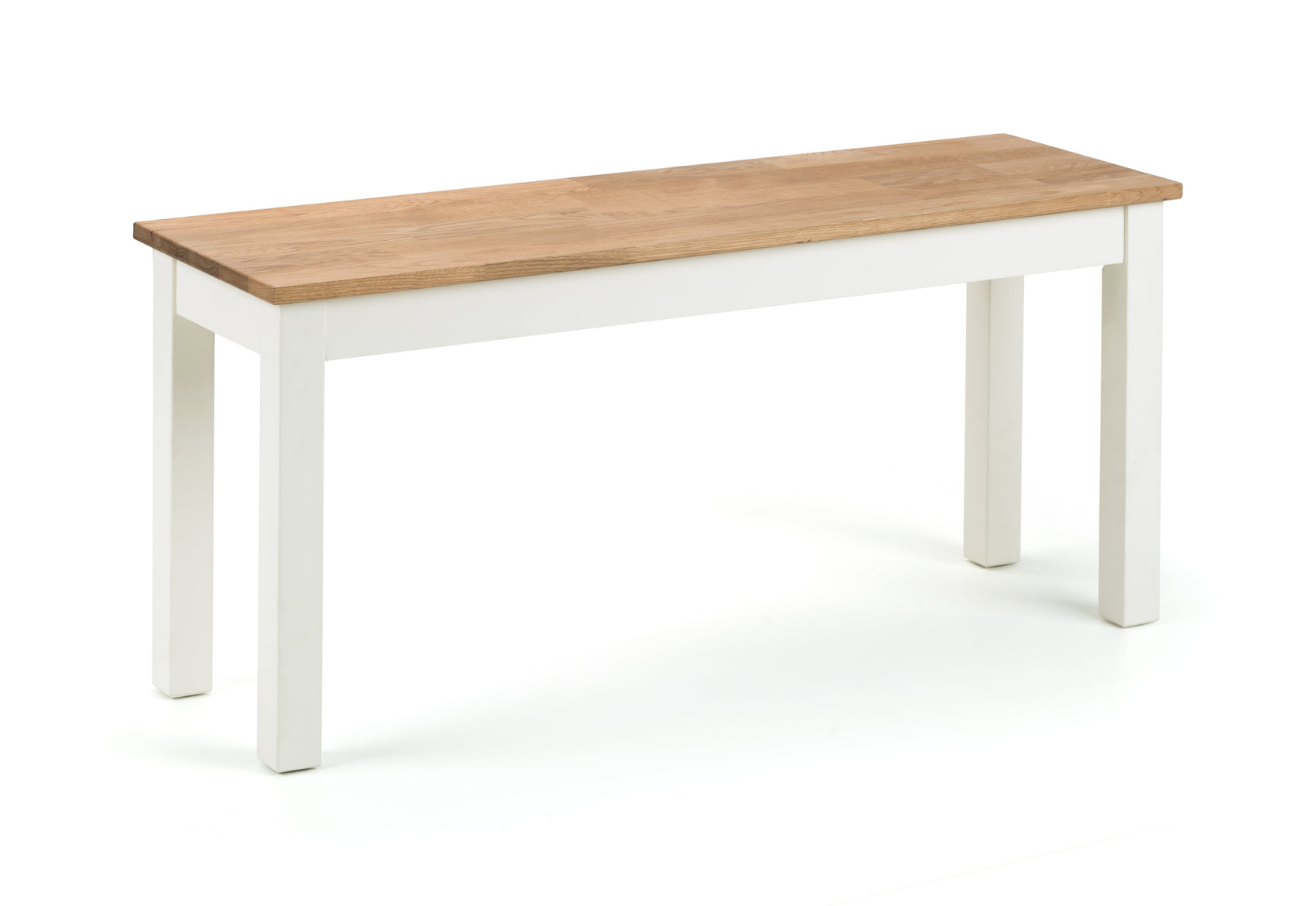 Osborne Ivory & Oak Wood Dining Bench