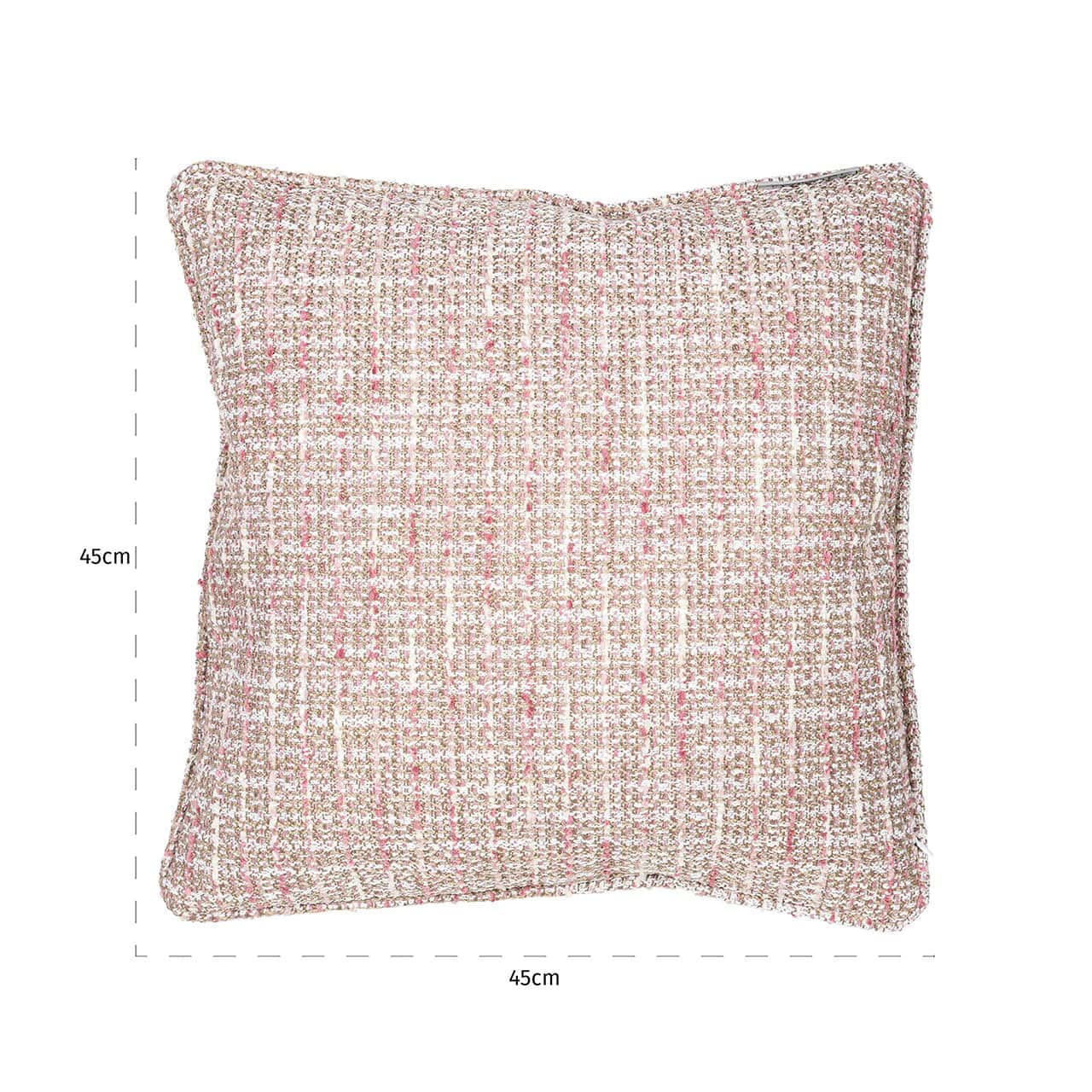 Cushion Lina 45x45 trendy rose (Be trendy 1673 rose)