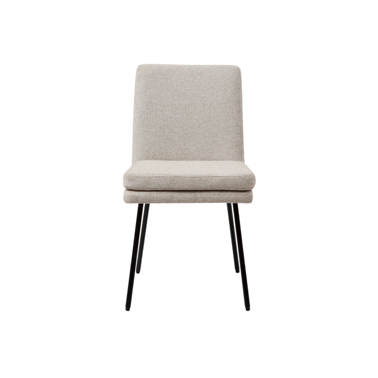 Set of 2 Laurel Lyon Mink Boucle Dining Chair