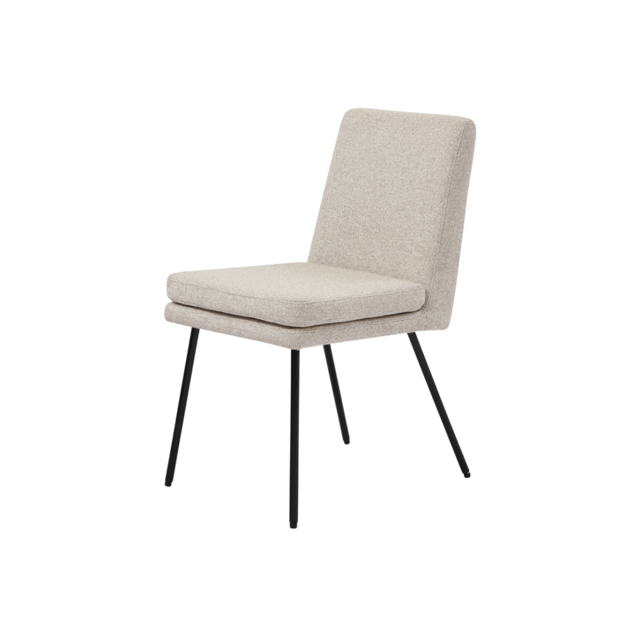 Set of 2 Laurel Lyon Mink Boucle Dining Chair