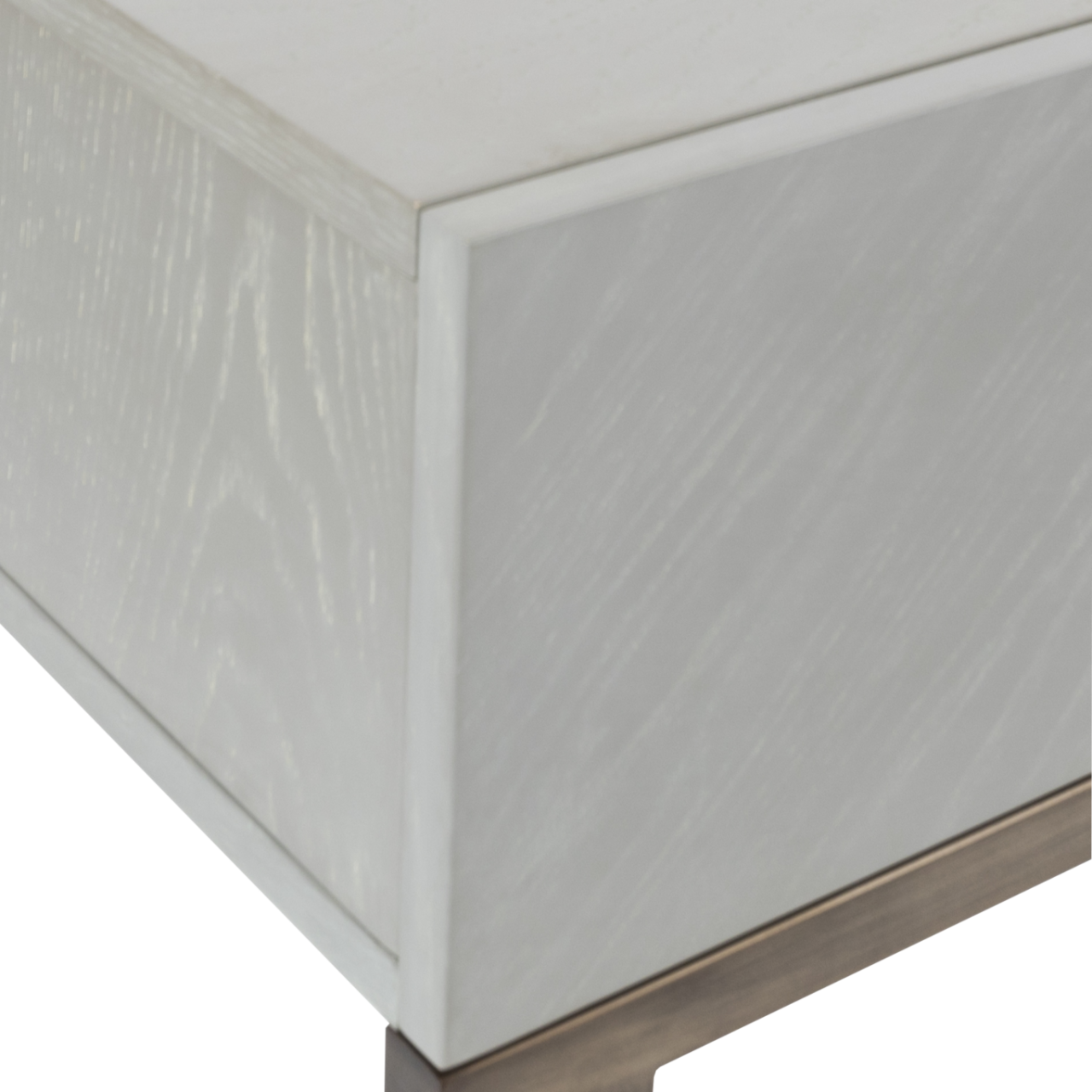 Lilly Grey Oak Wood & Bronze Desk/Dressing Table Lilly Grey Oak Wood & Bronze Desk/Dressing Table