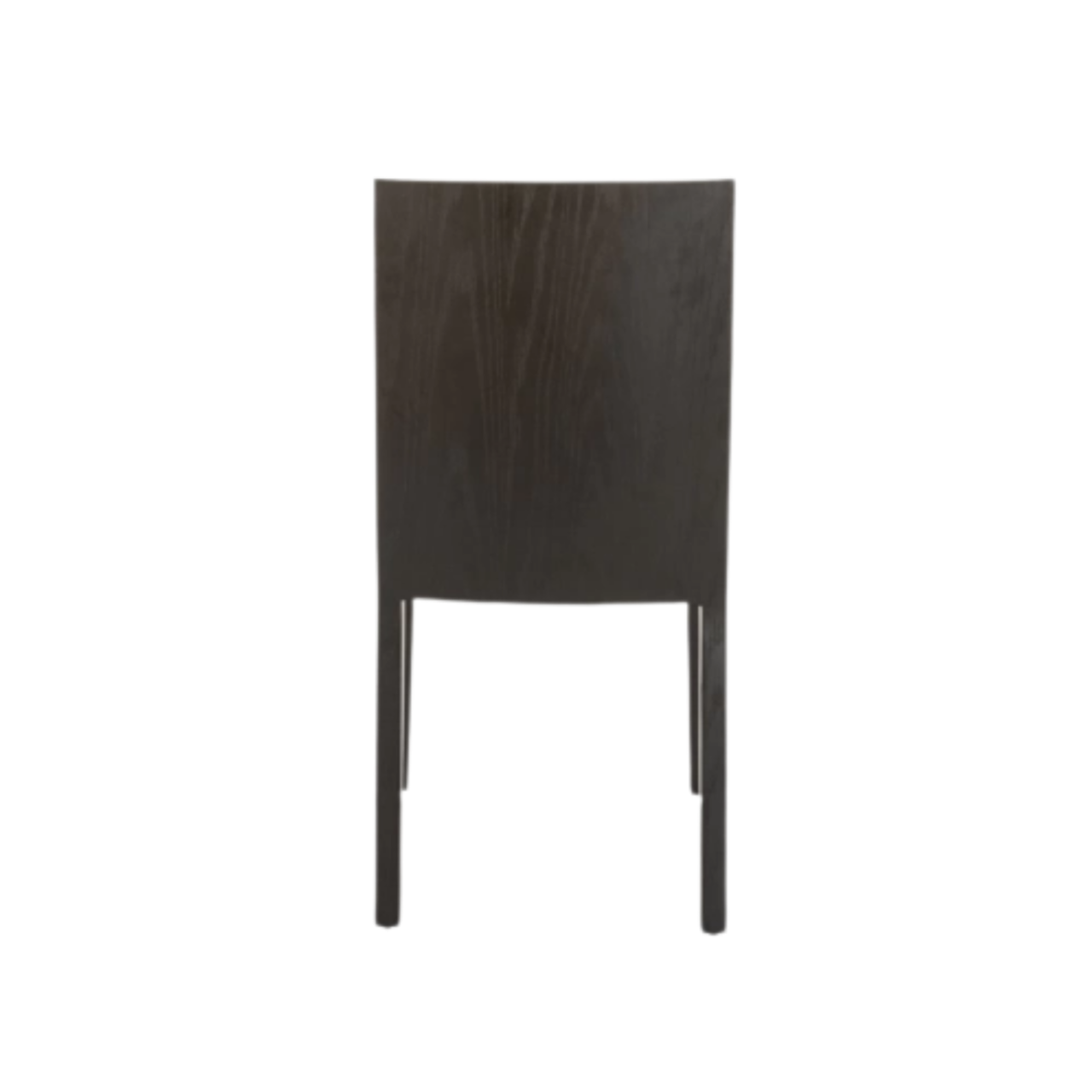 Set of 2 Lotus Natural Rattan Weave & Black Dining Chair