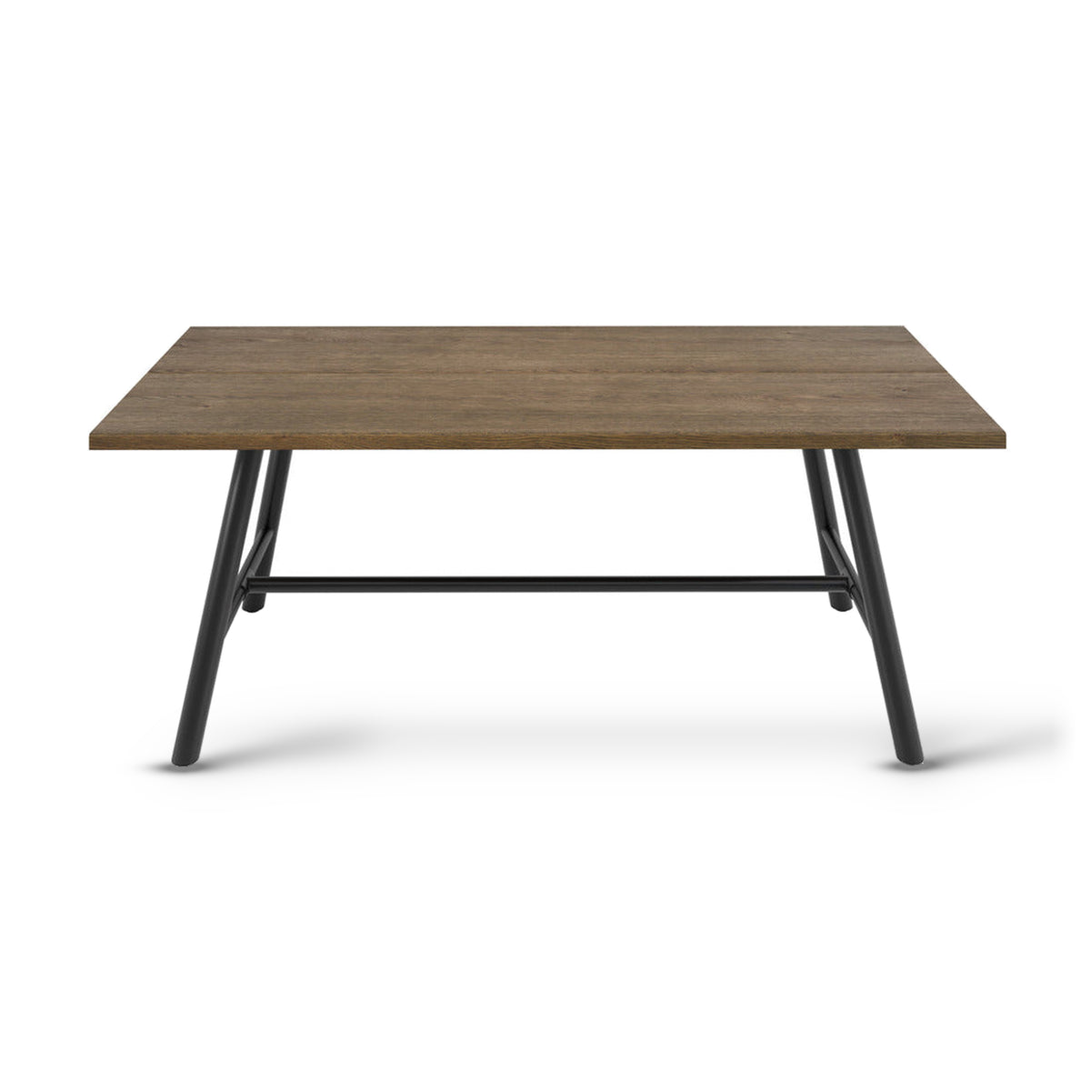 Louie Coffee Brown Wood Dining Table 200cm