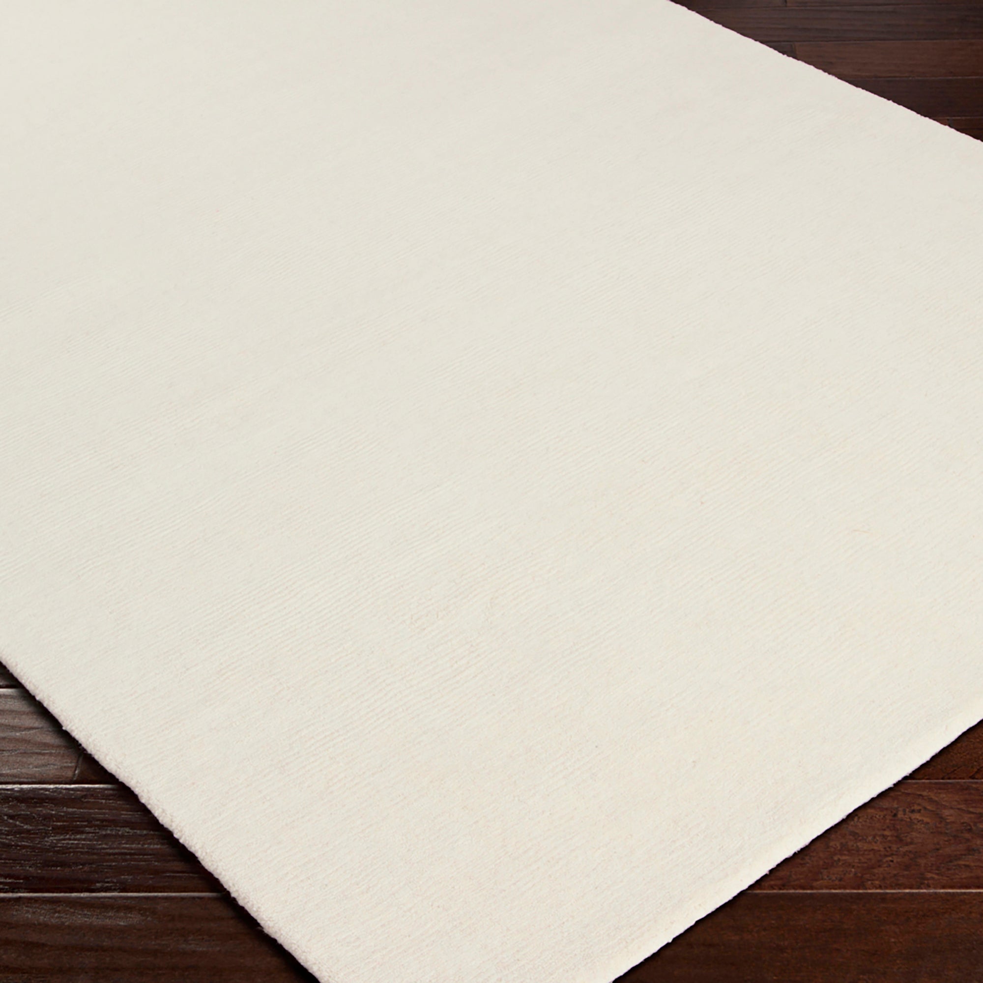 Mystique Modern Wool Modern Cream & Beige Rug 99x160cm - corner detail