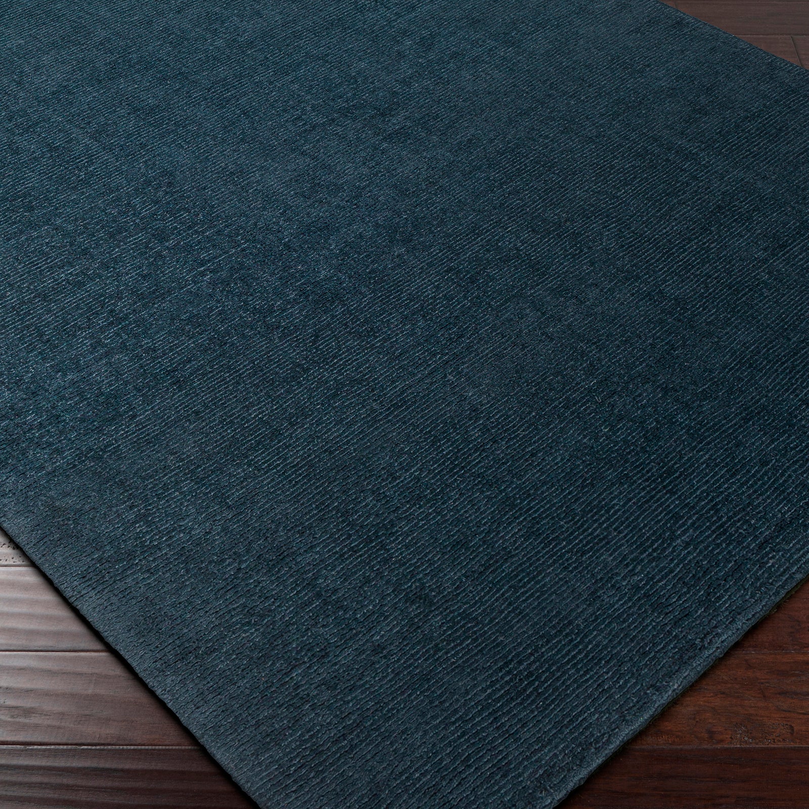 Mystique Modern Wool Modern Blue & Dark Blue Rug 152x244cm - texture detail