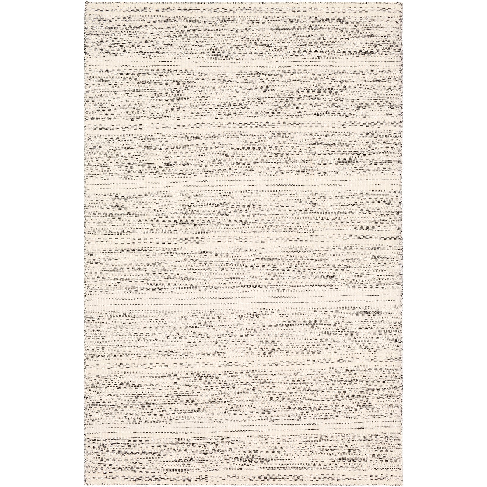Mardin Global Wool Modern Cream & Black Rug 152x228cm - product image