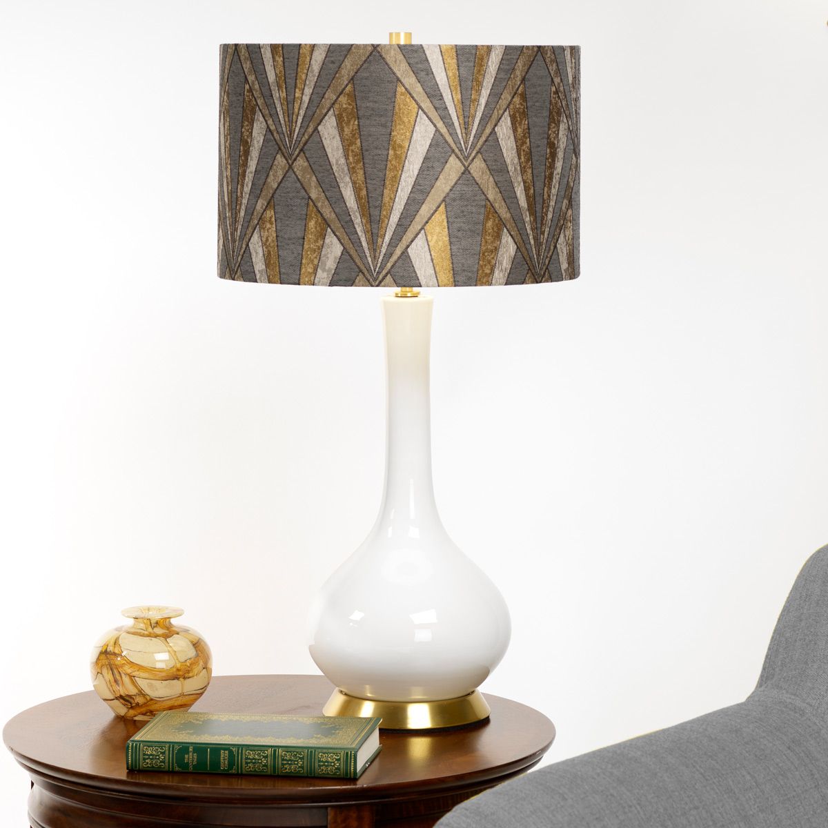 Bruno Table Lamp - Grey