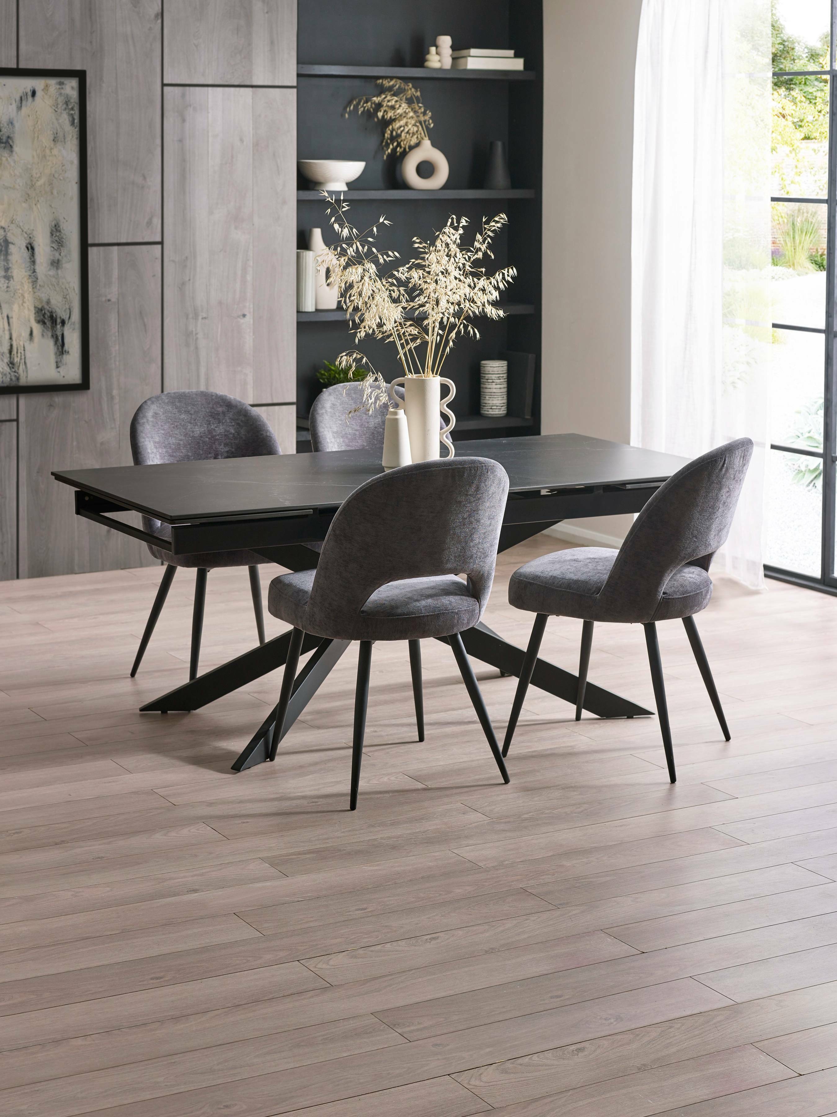 Maple Onyx Grey Dining Chair