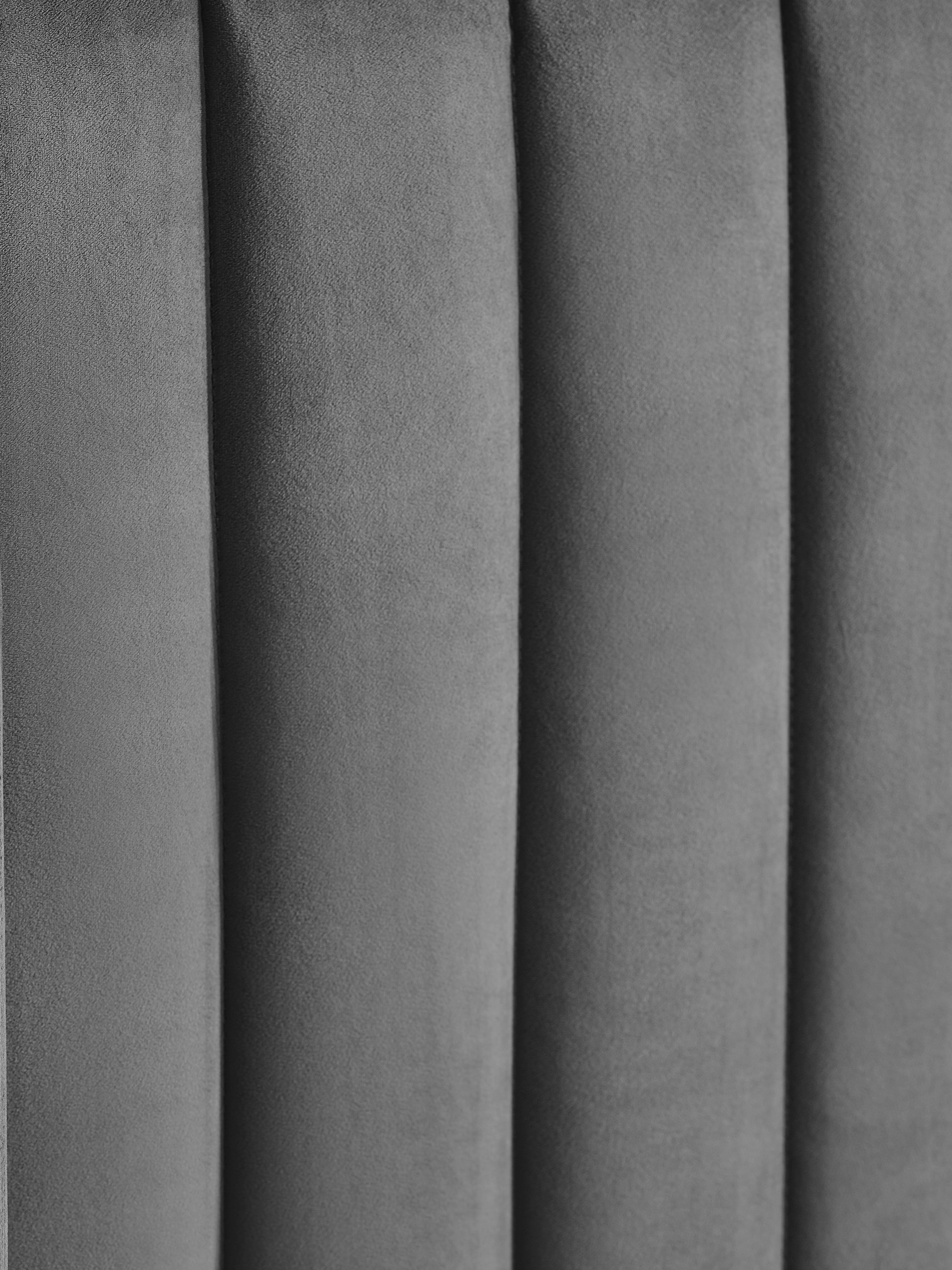 Alston Dark Grey Velvet Ottoman TV Bed Double