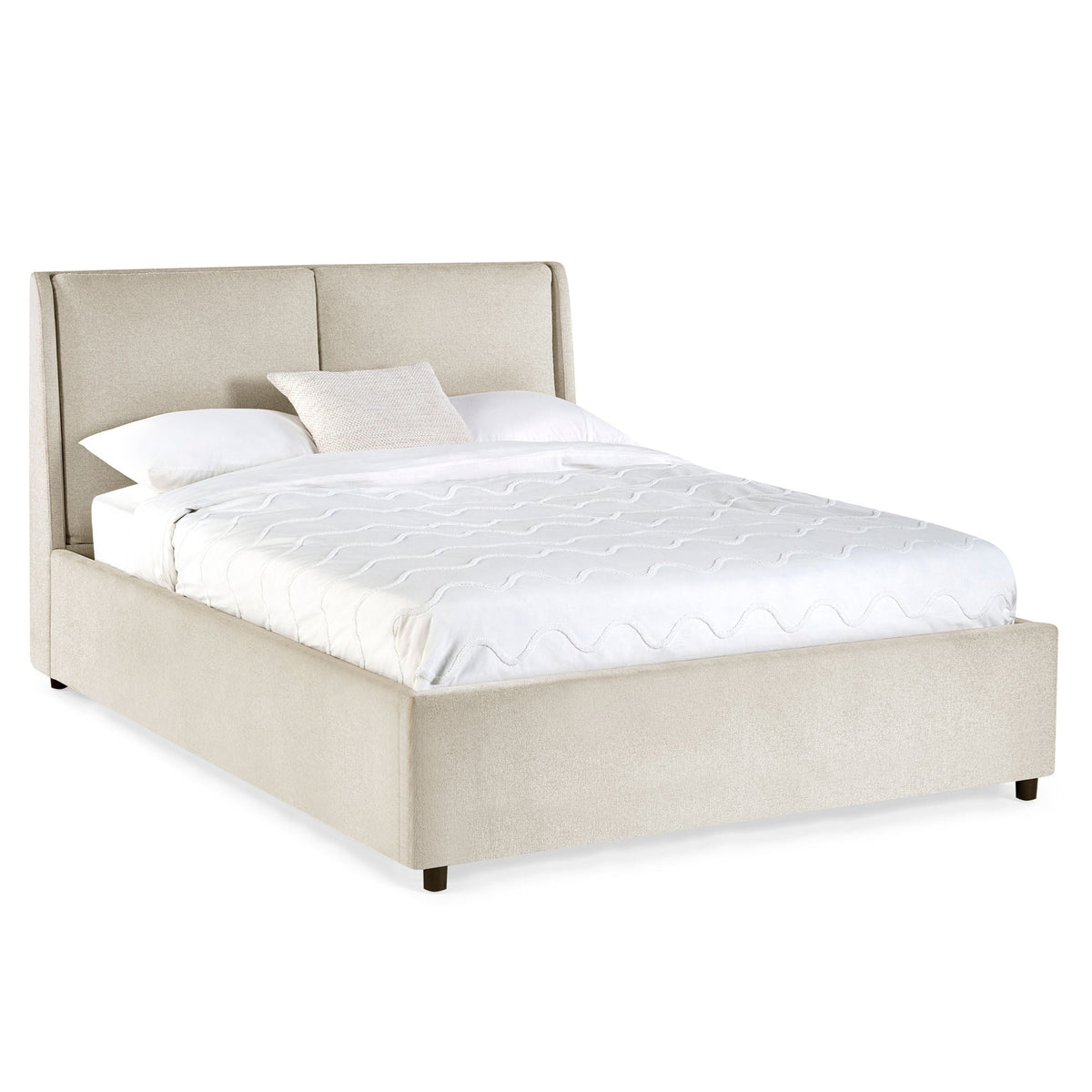 Harmony Beige Ottoman Storage Double Bed
