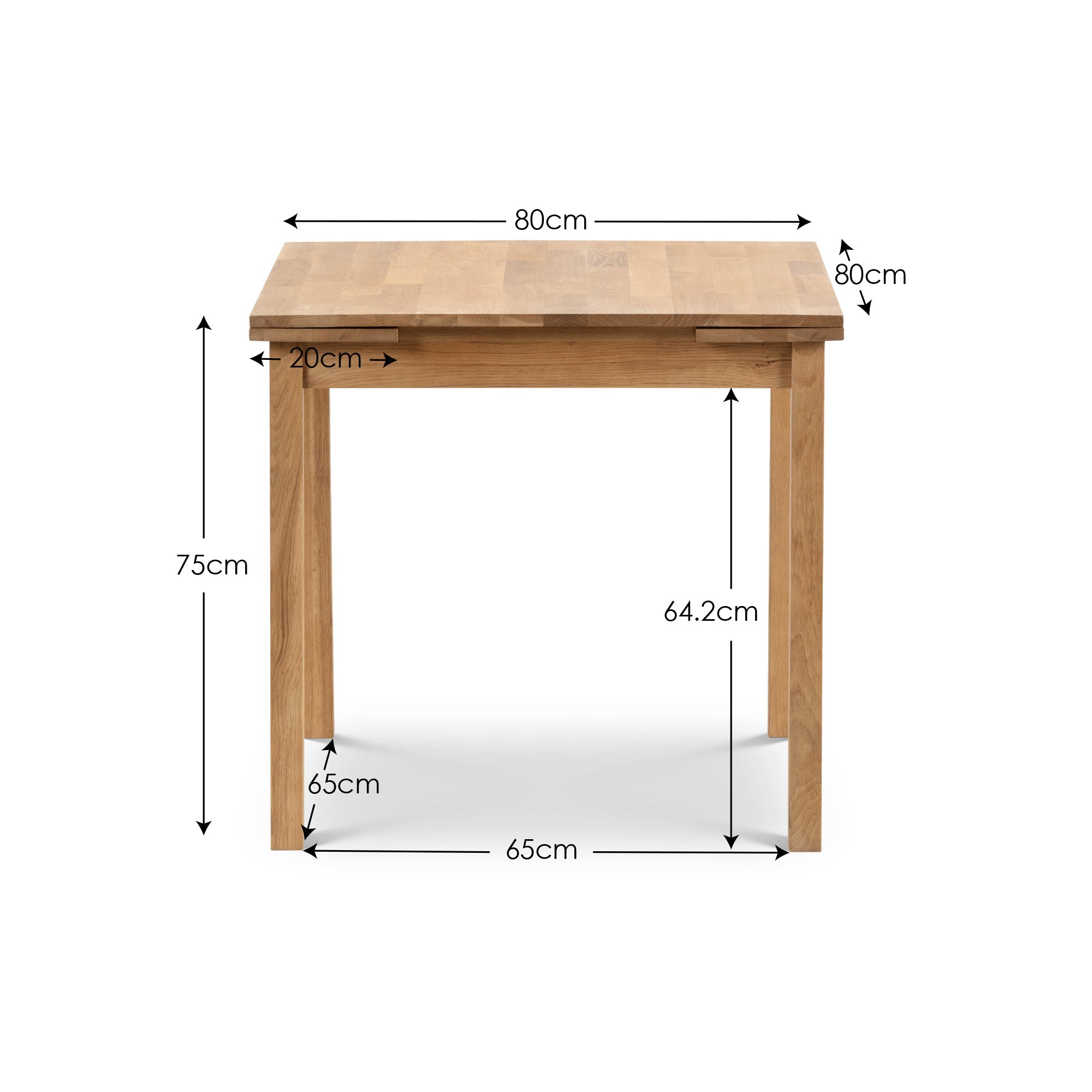 Osborne Oak Wood Extending Dining Table
