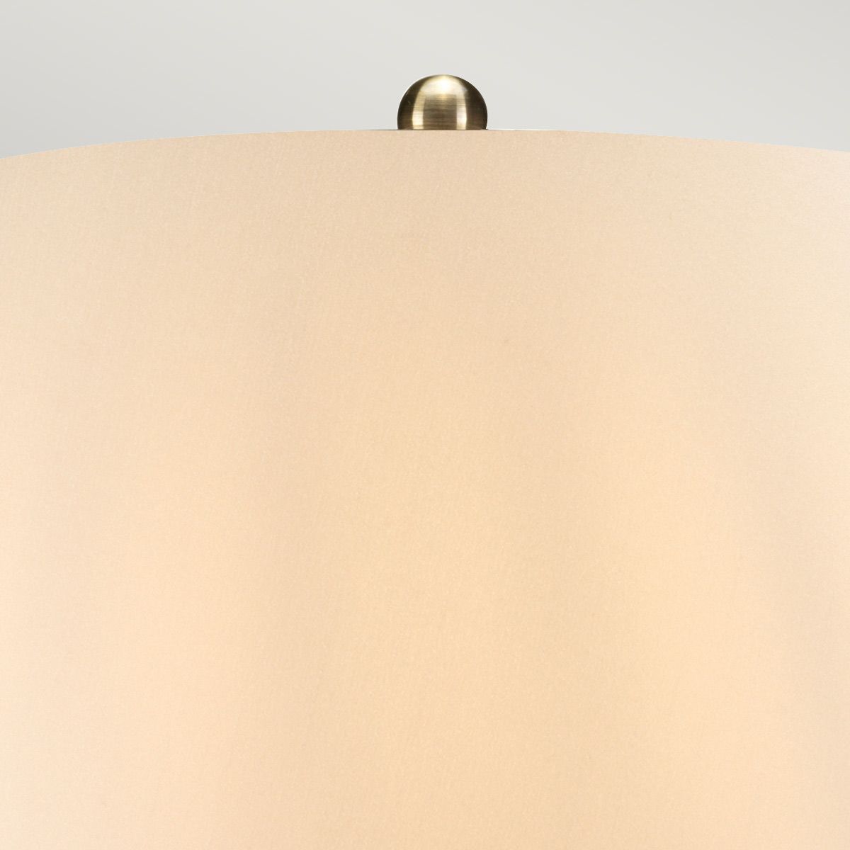 Ottoman Table Lamp - Ivory shade