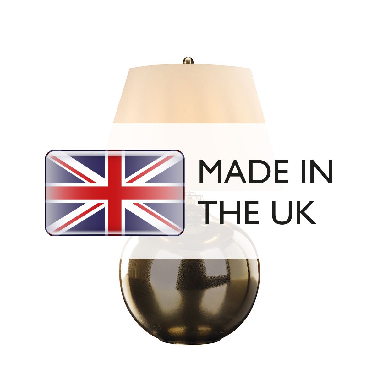 Ottoman Table Lamp - Ivory shade