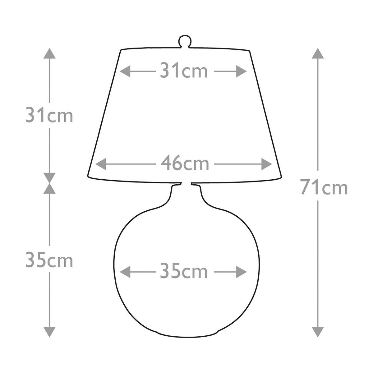 Ottoman Table Lamp