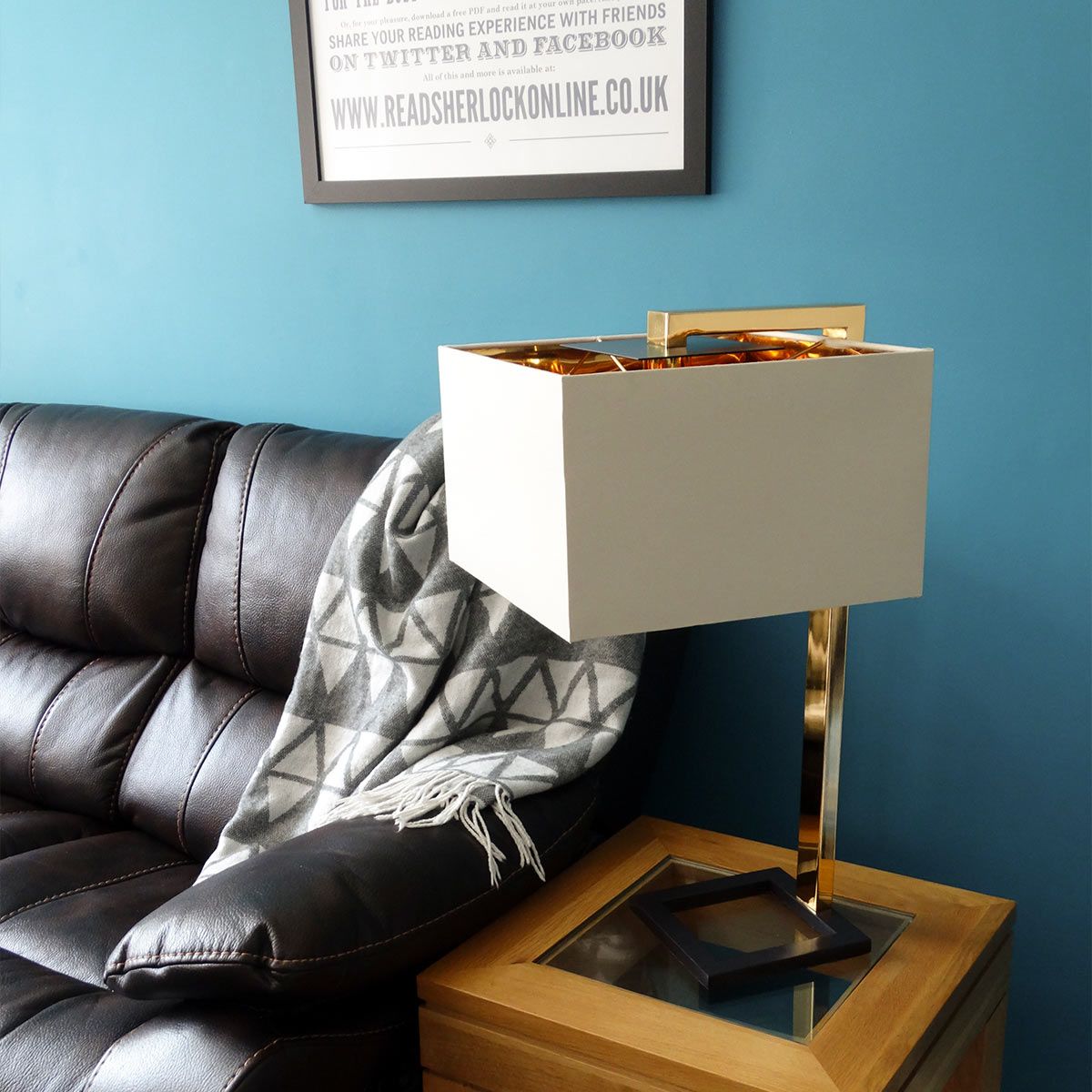 Plein Table Lamp - Polished Gold