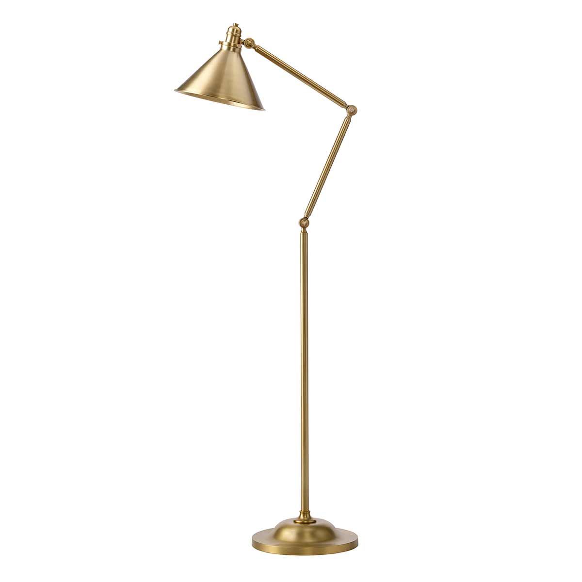 Stratford Floor Lamp - Brass