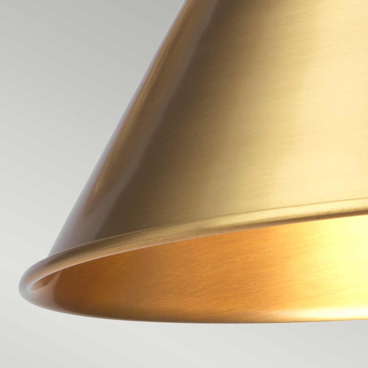 Stratford Single Wall Light - Brass