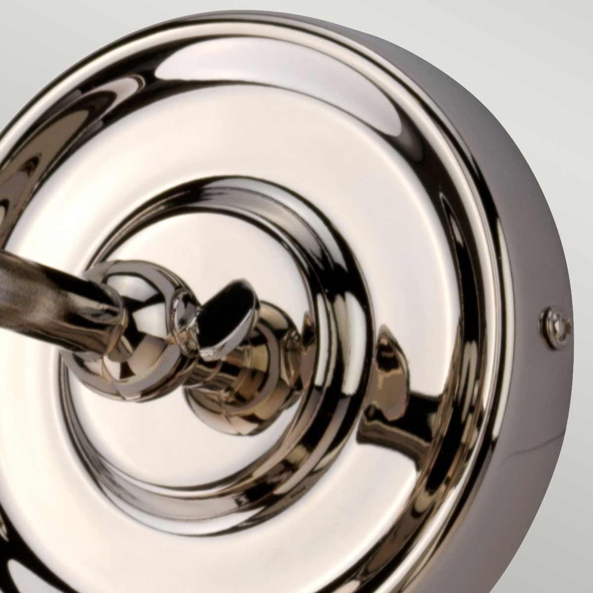 Stratford Single Wall Light - Nickel