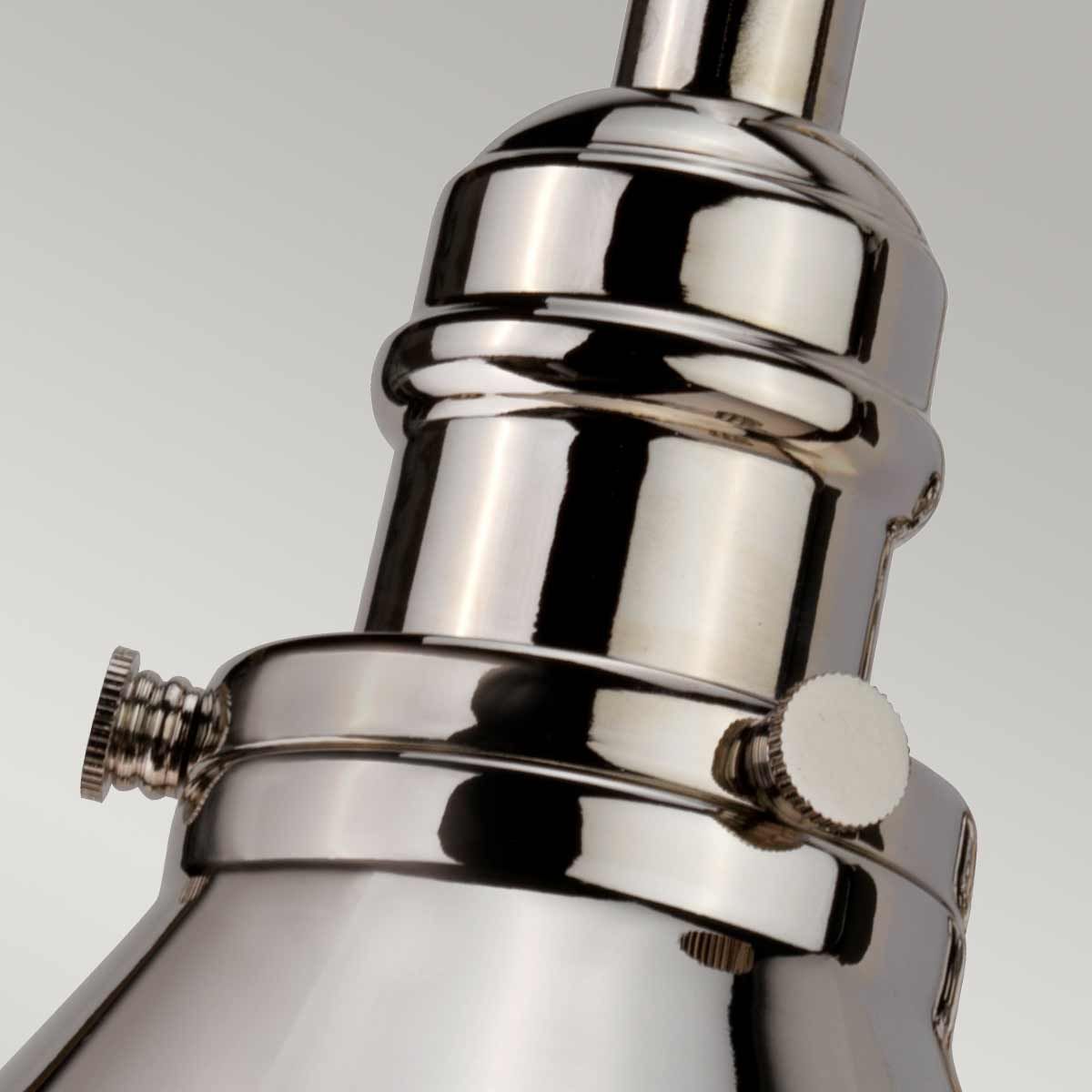 Stratford Single Wall Light - Nickel